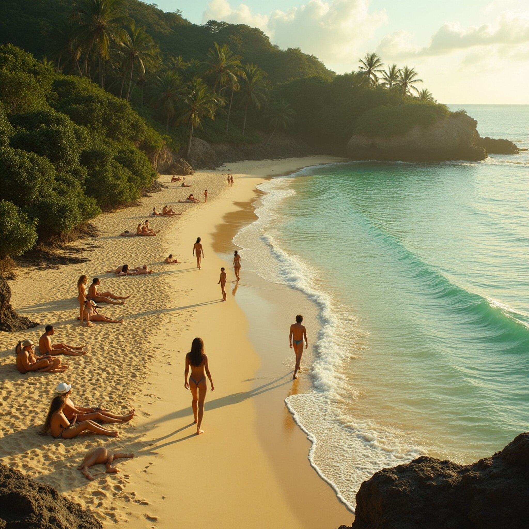 primeira praia naturista oficial Brasil