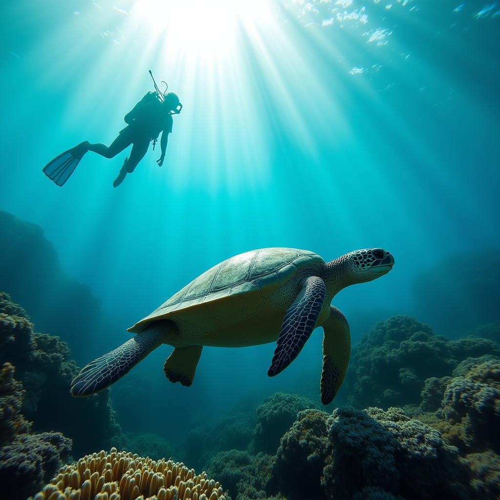 observação de tartarugas