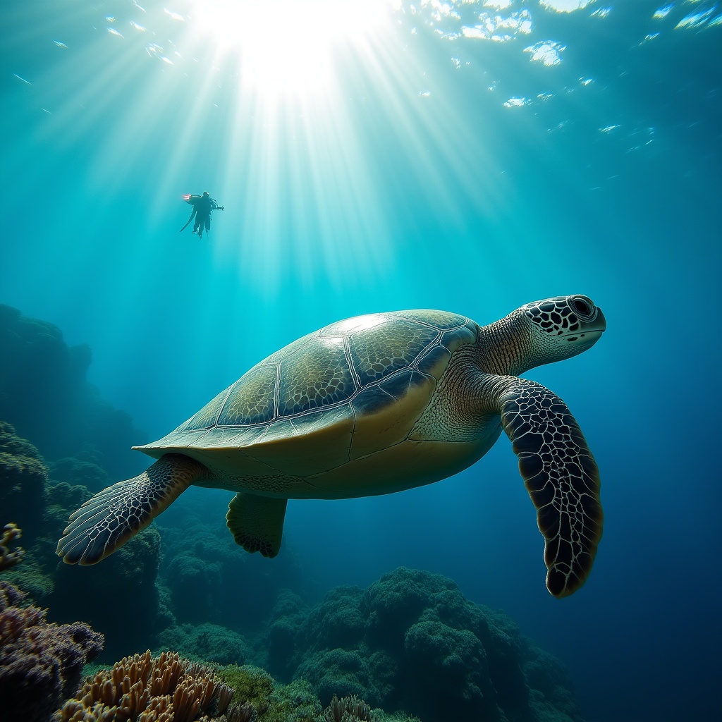 observação de tartarugas